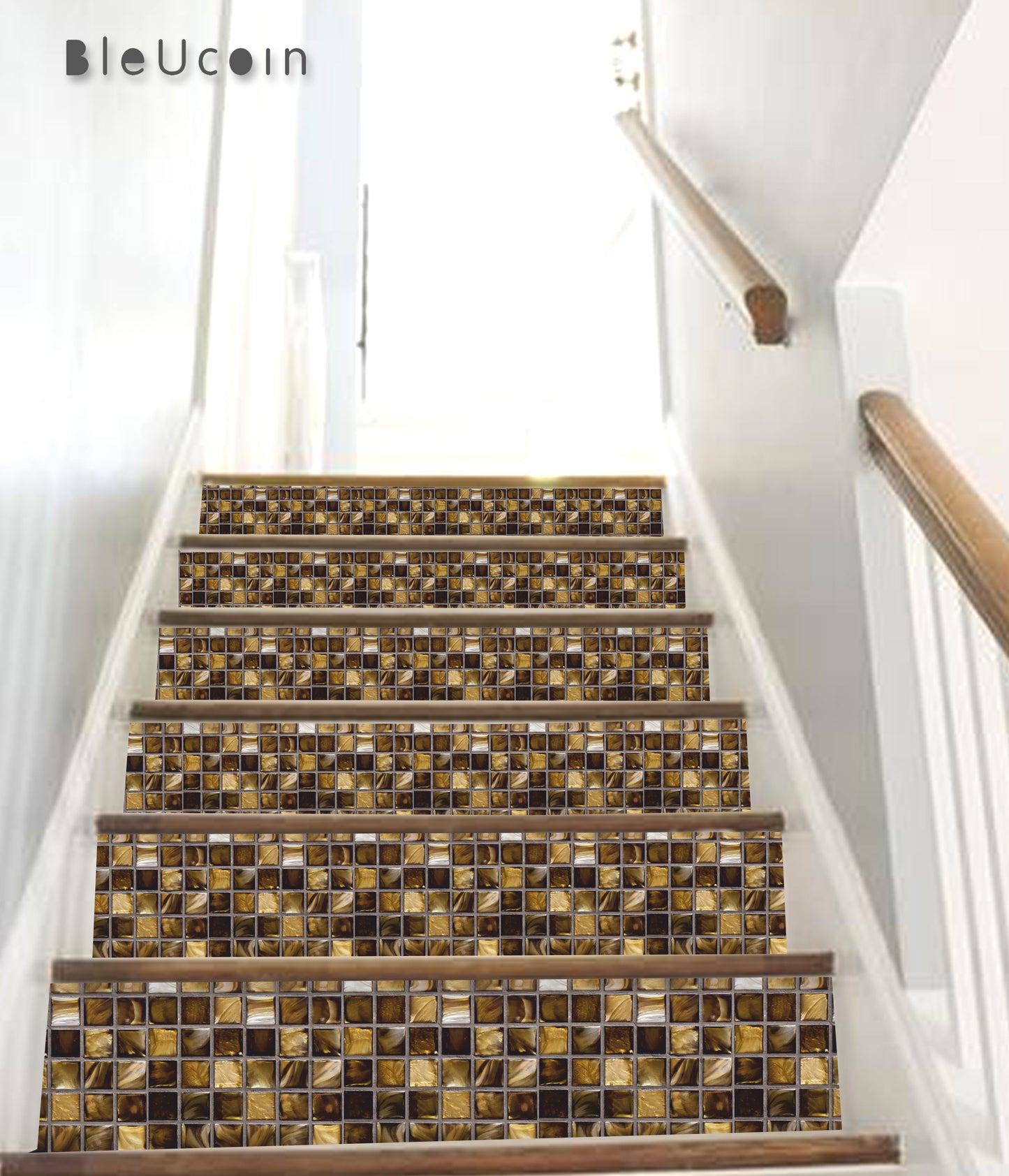 Gold Mosaic Peel & Stick Tile