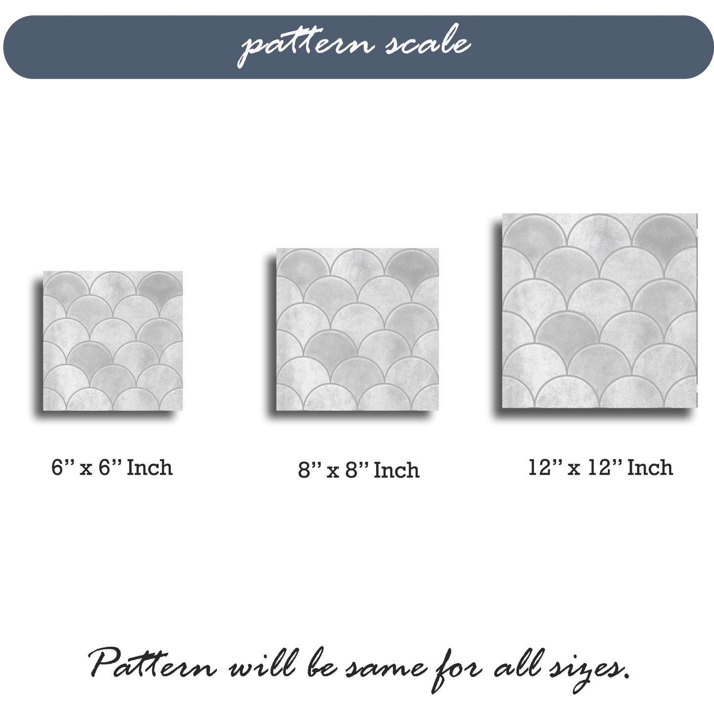 Scallop Haze Peel & Stick Tile
