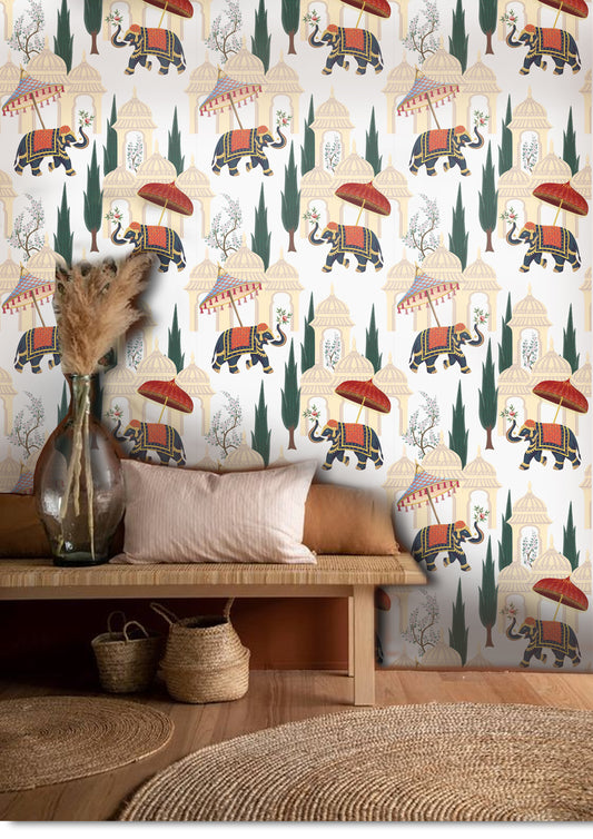 Panipat Peel & Stick Wallpaper