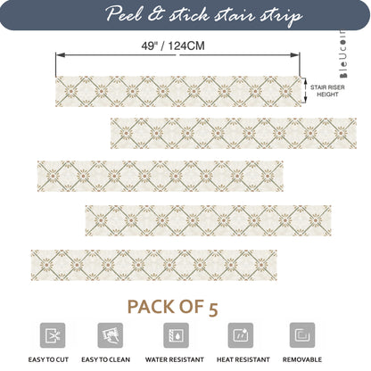 Napoli Peel & Stick Stair Strip