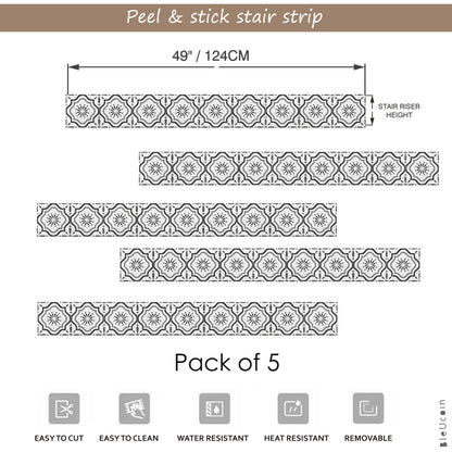 Belmount Peel & Stick Stair Strip