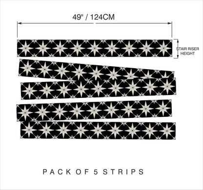 Positano Lignite Peel & Stick Stair Strip
