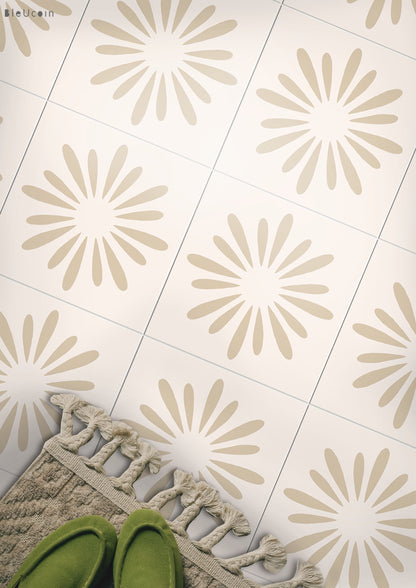 Pithora Beige Peel & Stick Anti Slip Flooring