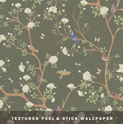 Chinoiserie Peel & Stick Wallpaper
